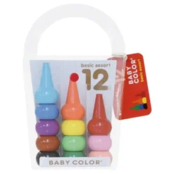 Aozora Baby Colour Crayon [12 crayons]