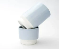 Asemi Hasami Cups Large - Light Blue