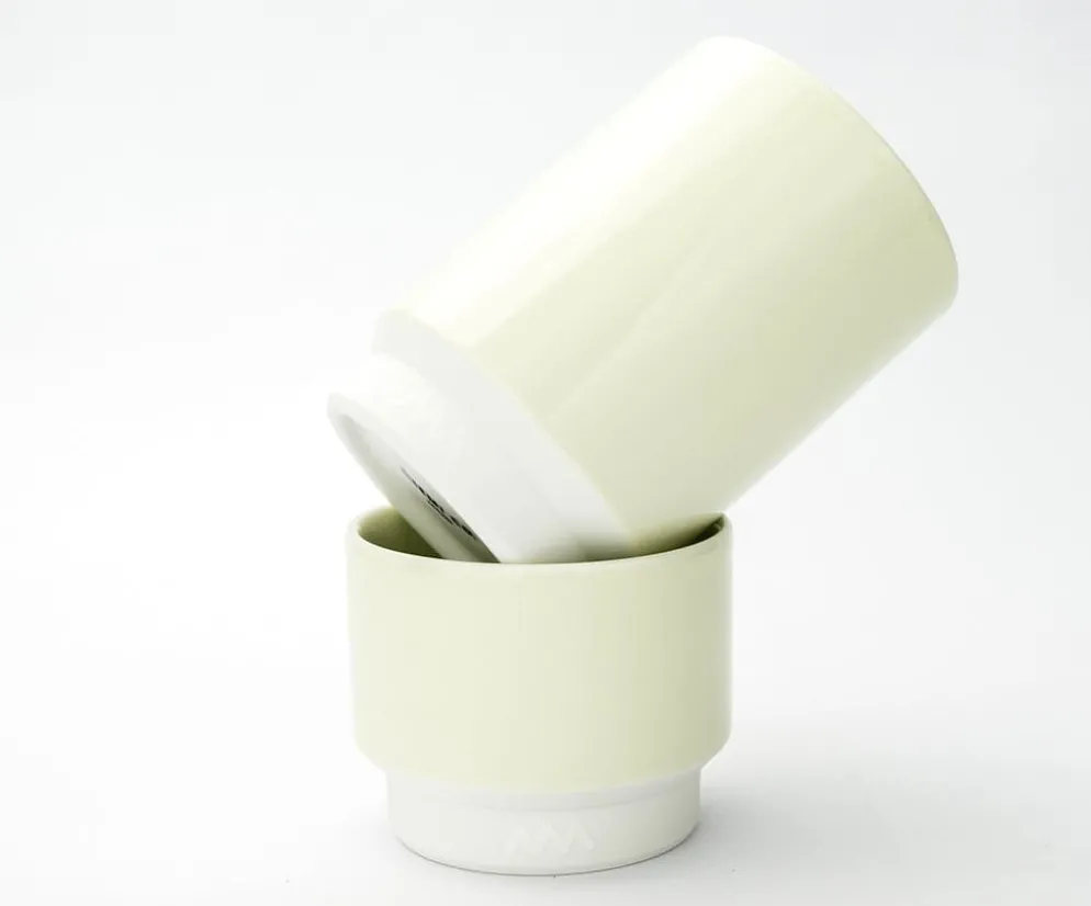 Asemi Hasami Cups Large - Light Green