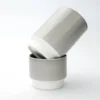 Asemi Hasami Cups Large - Light Grey