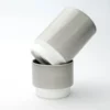 Asemi Hasami Cups Small - Light Grey