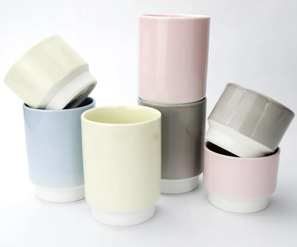 Asemi Hasami Cups Small - Light Blue