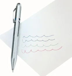 Basic Utility 4-Colour Ballpoint Pen - Baby Blue
