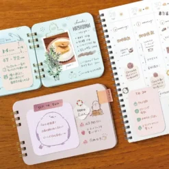 Beverly Marumi Grid Sticky Notes – Pale Colour Pads