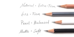 Blackwing Pencil Essentials Set – Core Pencils, Sharpener & Point Guard