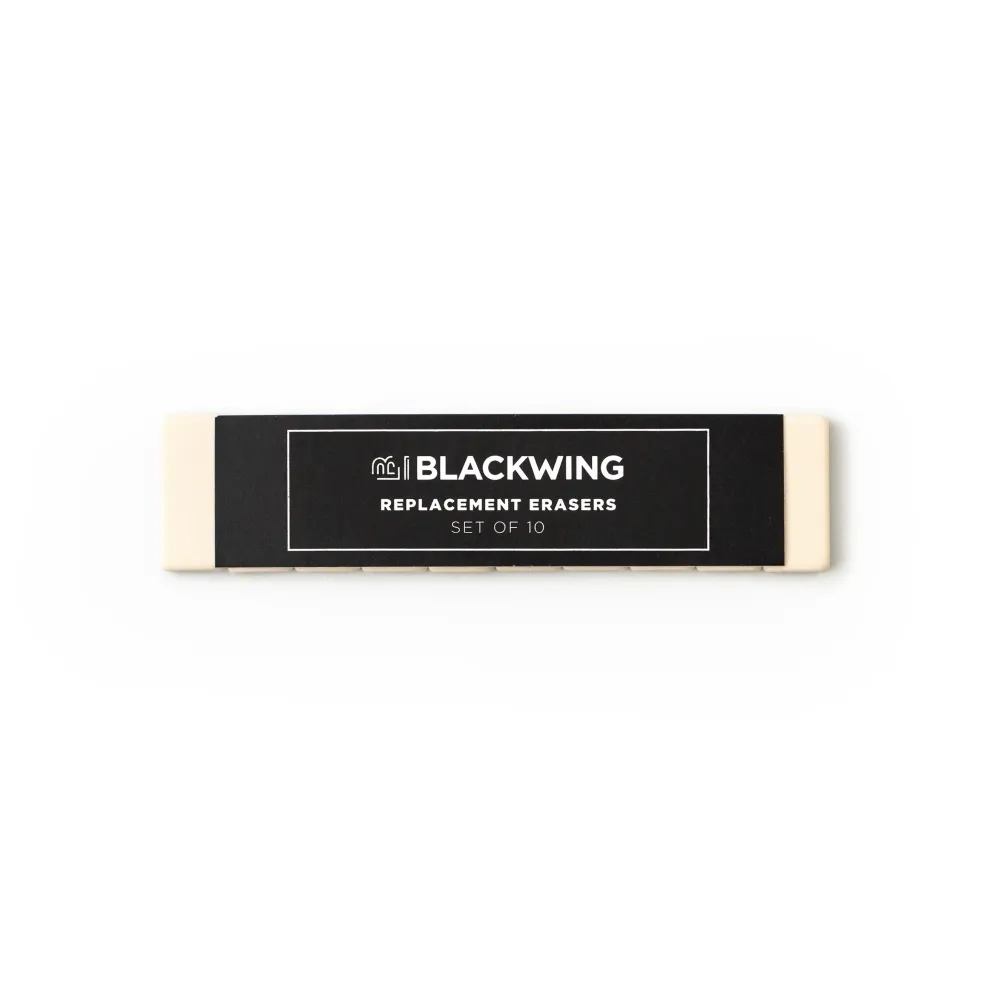 Blackwing Replacement Pencil Erasers - Pack of 10