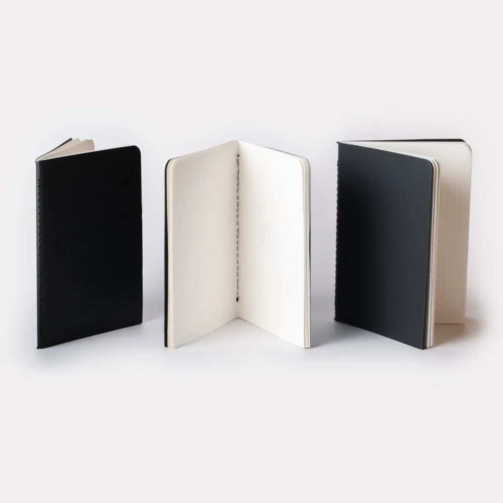 Blackwing A6 Memo Book Set – Blank, Ruled, or Dot Grid
