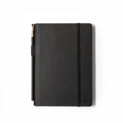 Blackwing Slate A5 Notebook + Pencil - Matte Black