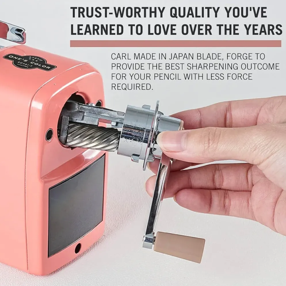 CARL Angel 5 Royal 3 Desktop Pencil Sharpener