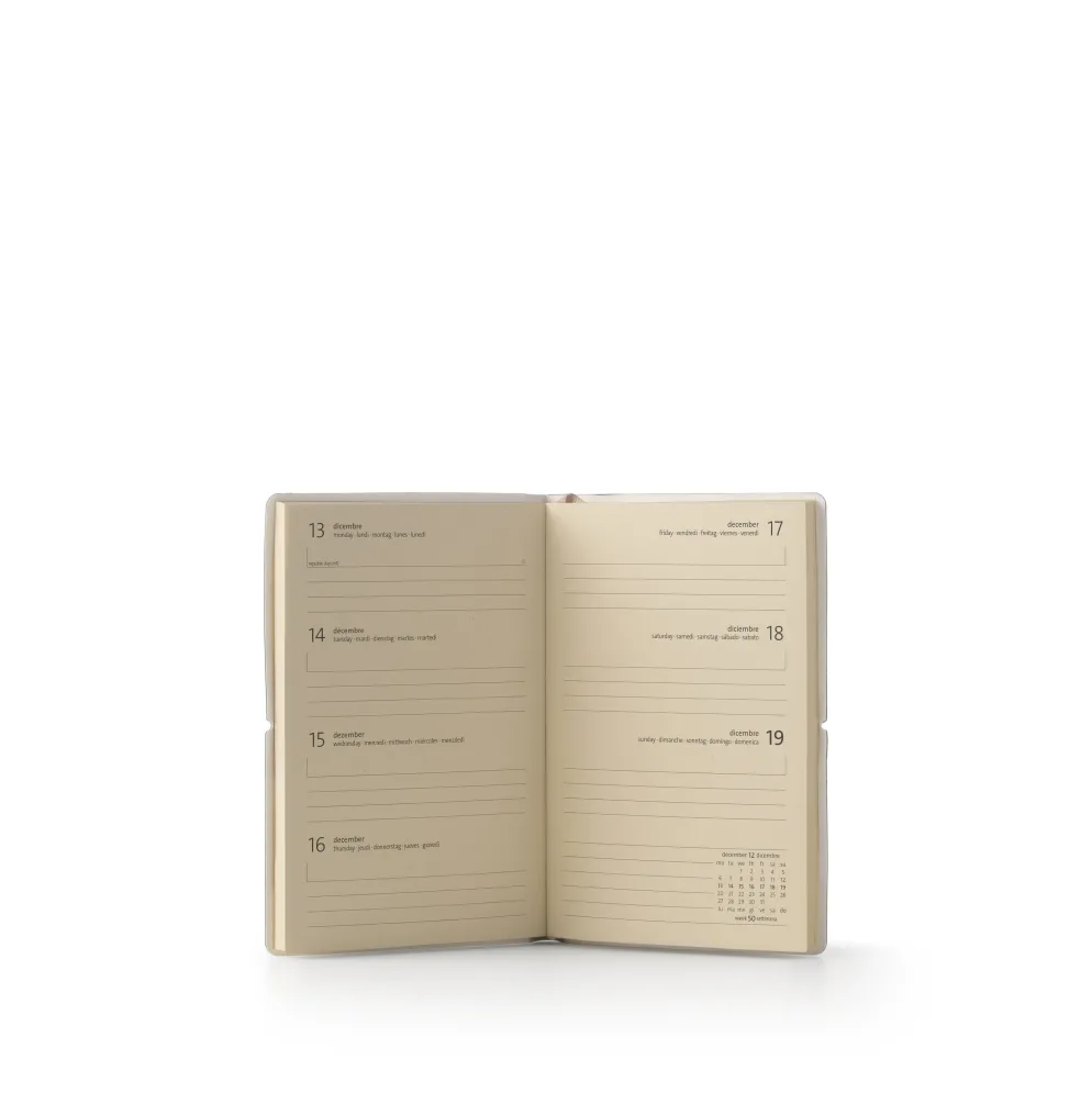Ciak 2027 Canvas Horizontal Weekly Planner – 10x15cm