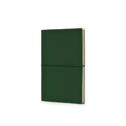 Ciak CANVAS Lined Paper Notebook A5 [Forest Green, Cream, Midnight Blue]