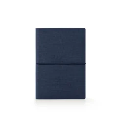 Ciak CANVAS Lined Paper Notebook A5 [Forest Green, Cream, Midnight Blue]