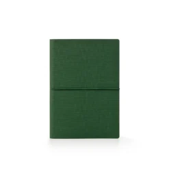 Ciak CANVAS Lined Paper Notebook A5 [Forest Green, Cream, Midnight Blue]