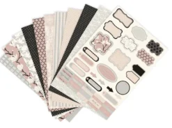 Clairefontaine Printed Paper Pad A4 (20 Sheets - Magnolia)
