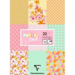 Clairefontaine Paper Touch- printed sheets- Shabby Design