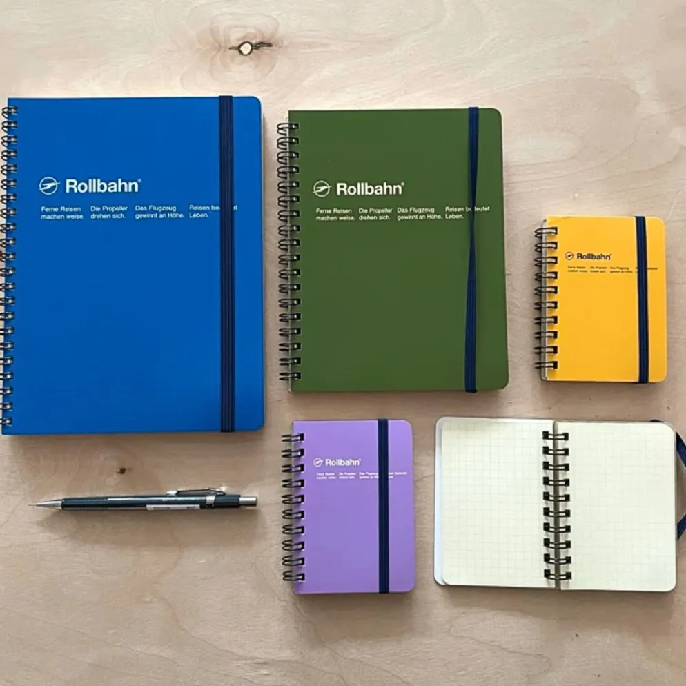 Delfonics Rollbahn Spiral Notebook A5
