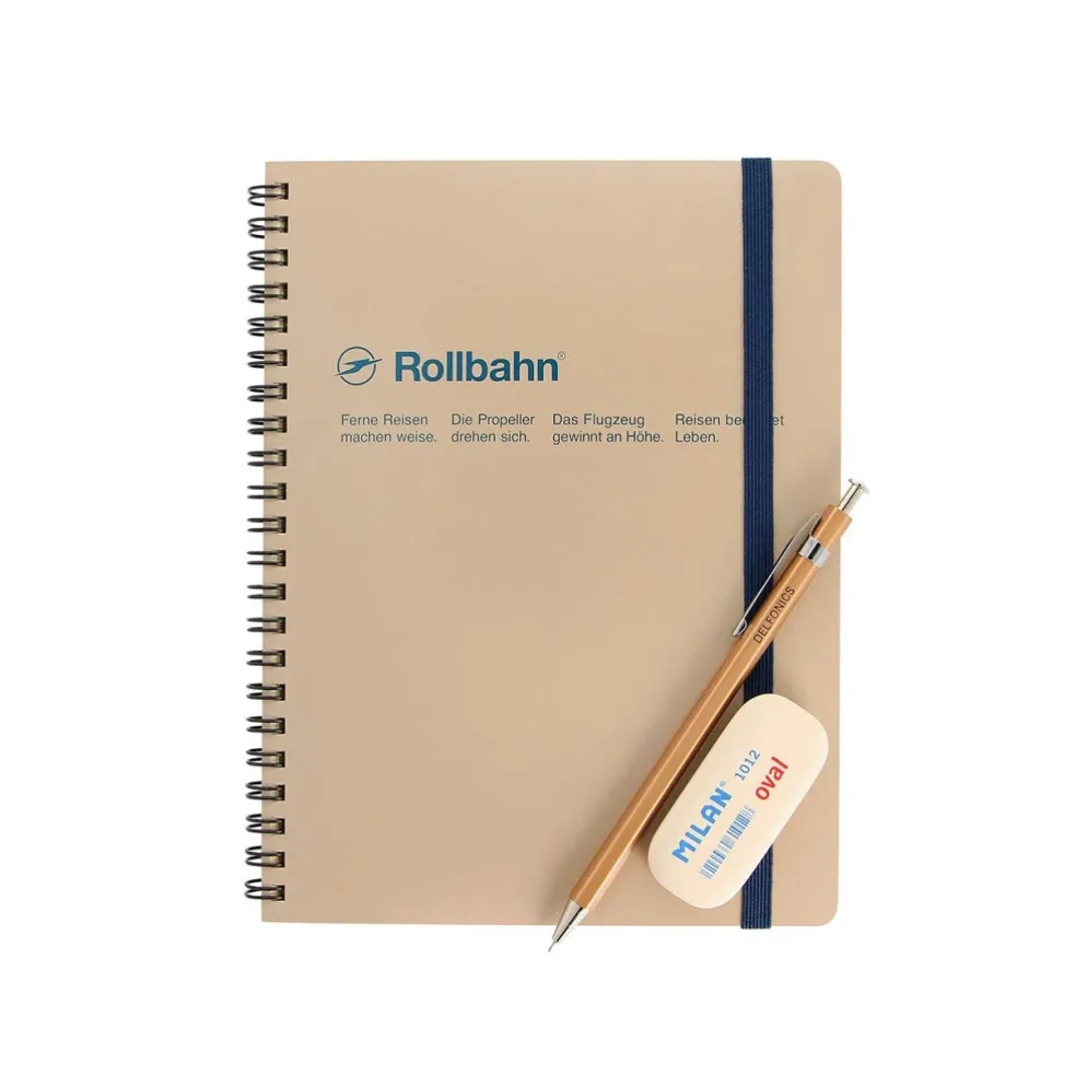Delfonics Rollbahn Spiral Notebook A5