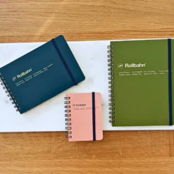 Delfonics Rollbahn Spiral Notebook — 18cm x 14cm