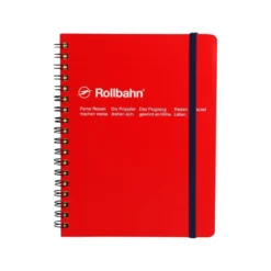 Delfonics Rollbahn Spiral Notebook — 18cm x 14cm