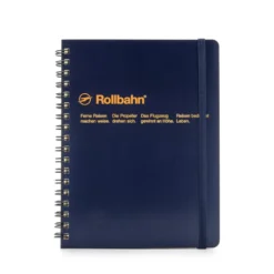 Delfonics Rollbahn Spiral Notebook — 18cm x 14cm