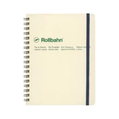 Delfonics Rollbahn Spiral Notebook — 18cm x 14cm