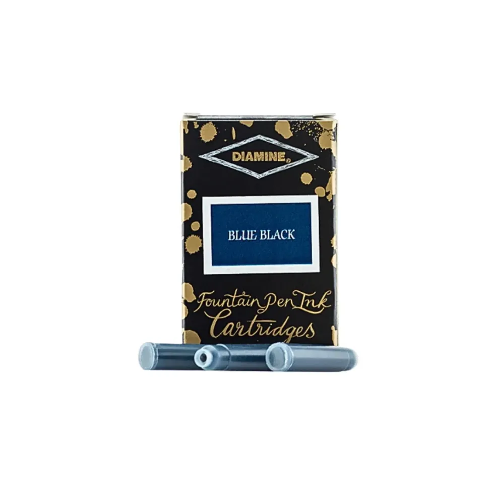 Diamine Fountain Pen Ink Cartridges - Pack of 18