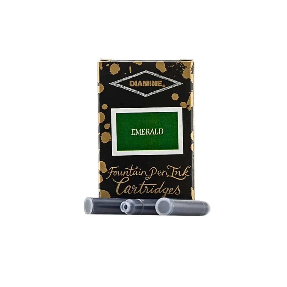 Diamine Fountain Pen Ink Cartridges - Pack of 18