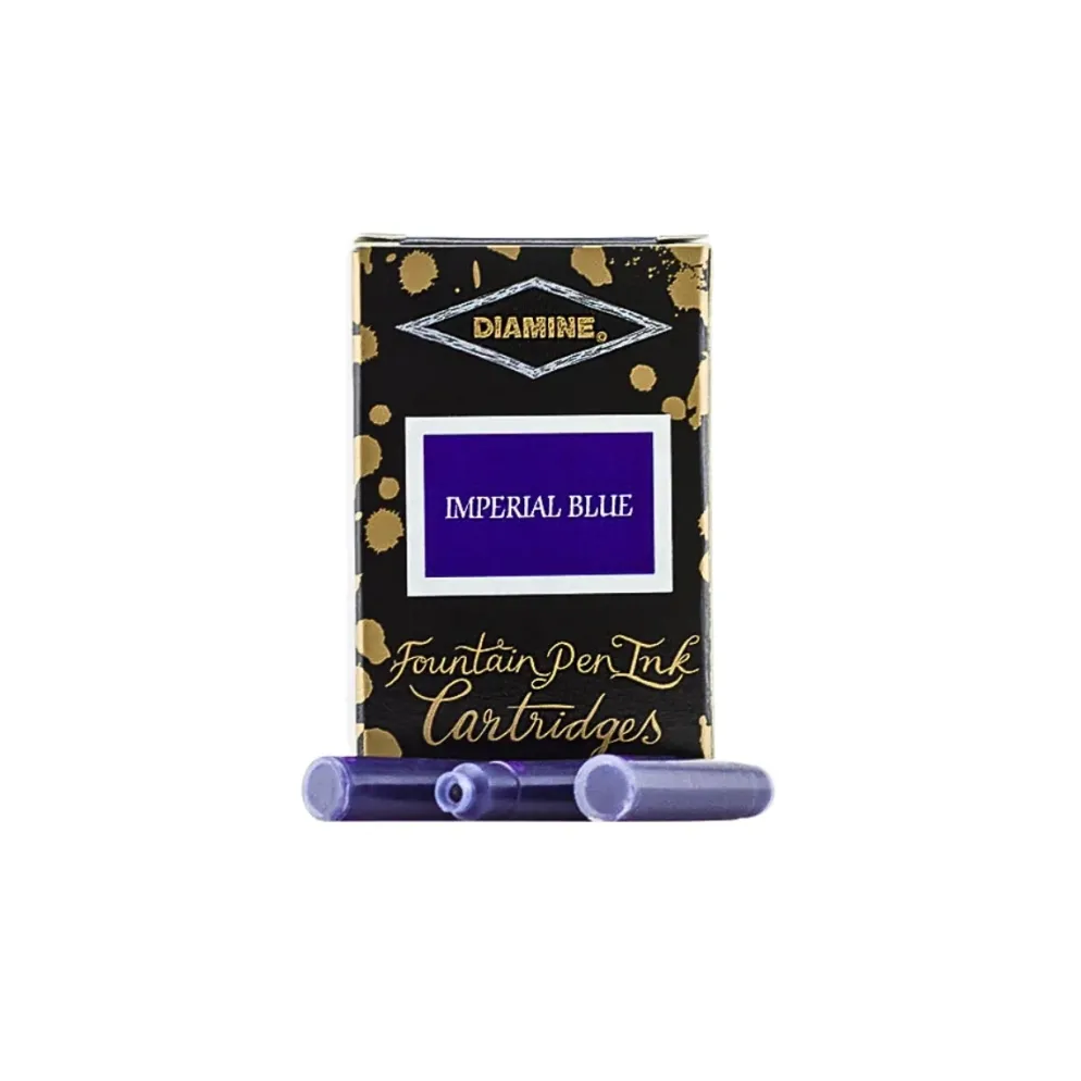 Diamine Fountain Pen Ink Cartridges - Pack of 18