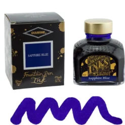 Diamine Ink Bottle 80ml — Blue Colours