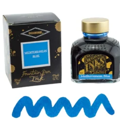 Diamine Ink Bottle 80ml — Blue Colours