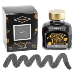 Diamine Ink Bottle 80ml — Grey Colours