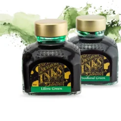 Diamine Ink Bottle 80ml — Green Colours