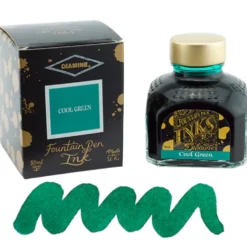 Diamine Ink Bottle 80ml — Green Colours