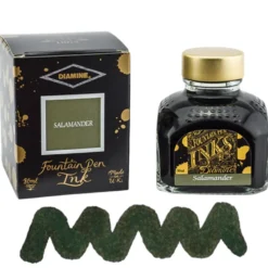 Diamine Ink Bottle 80ml — Green Colours