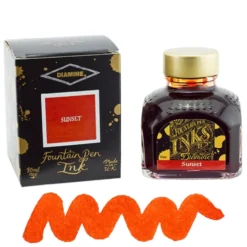 Diamine Ink Bottle 80ml — Orange Colours