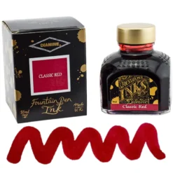 Diamine Ink Bottle 80ml — Red Colours