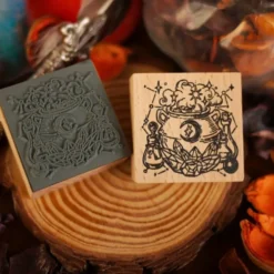 Dominant Industry Wood Stamp