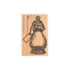 Dominant Industry Wood Stamp