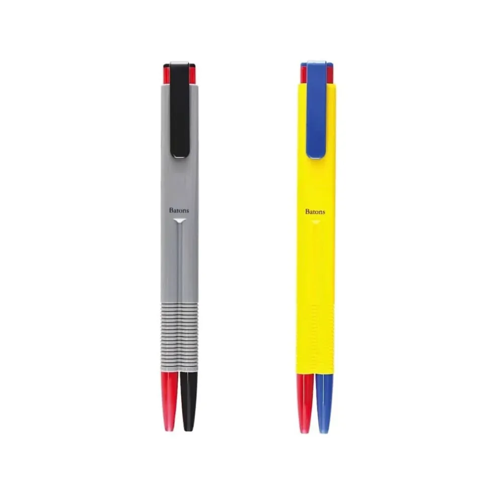 Epoch Chemical 2-Colour Dual Ballpoint Pen - 0.7mm