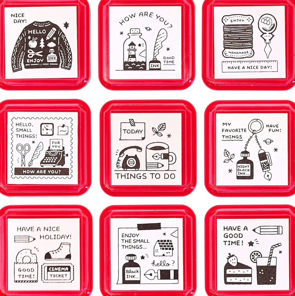 Eric Small Things x Sanby Self-Inking Stamps