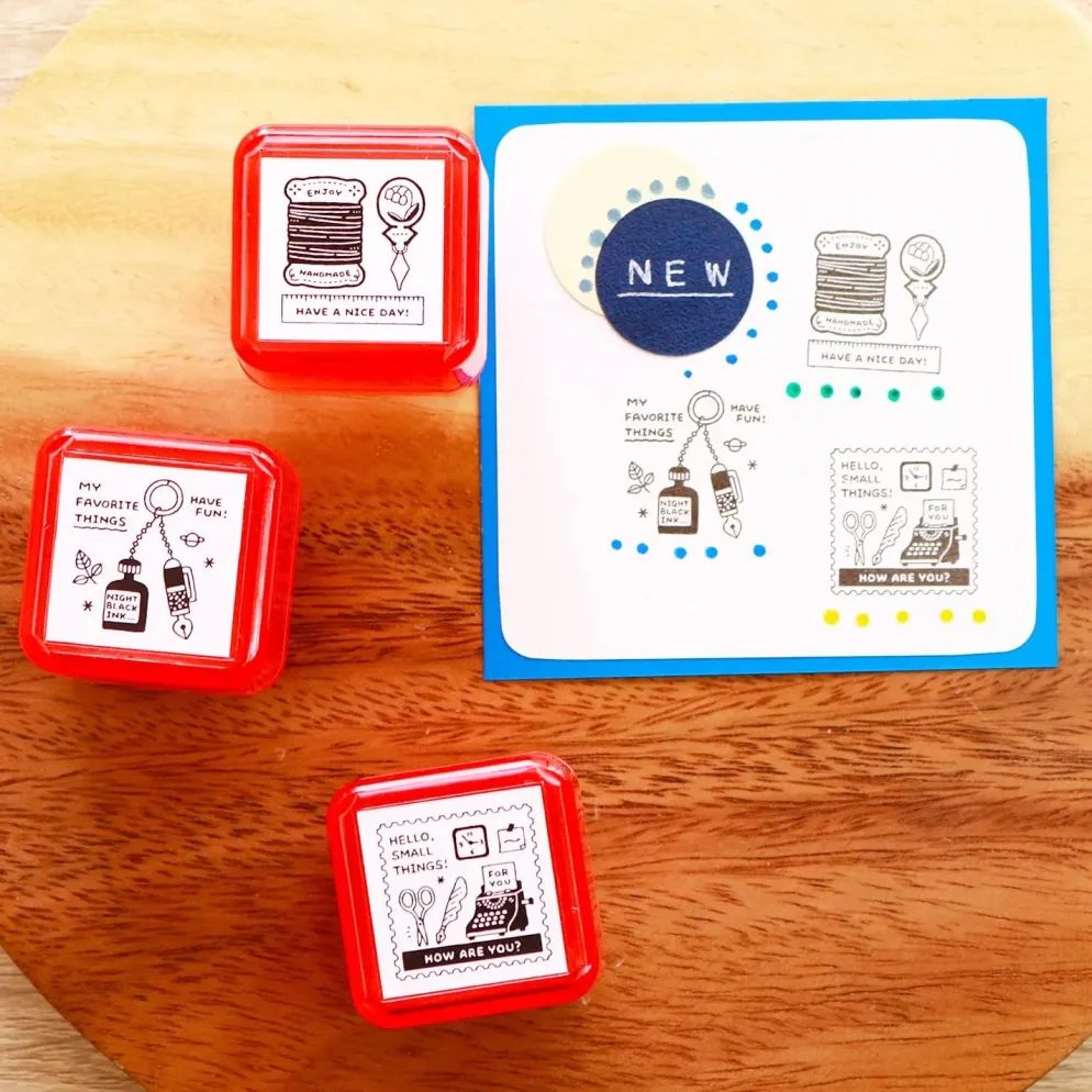 Eric Small Things x Sanby Self-Inking Stamps