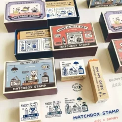 Eric Small Things x Sanby Matchbox Stamps - Take a Break Stamp Set