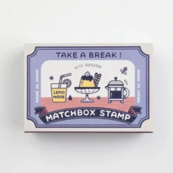 Eric Small Things x Sanby Matchbox Stamps - Take a Break Stamp Set