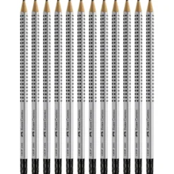 Faber-Castell Grip 2001 Pencil with Eraser Tip