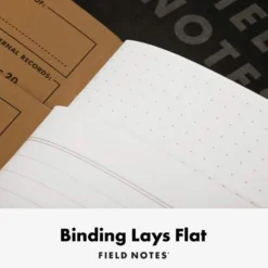 Field Notes 'Pitch Black' Notebook A5 Large [2 Pack]