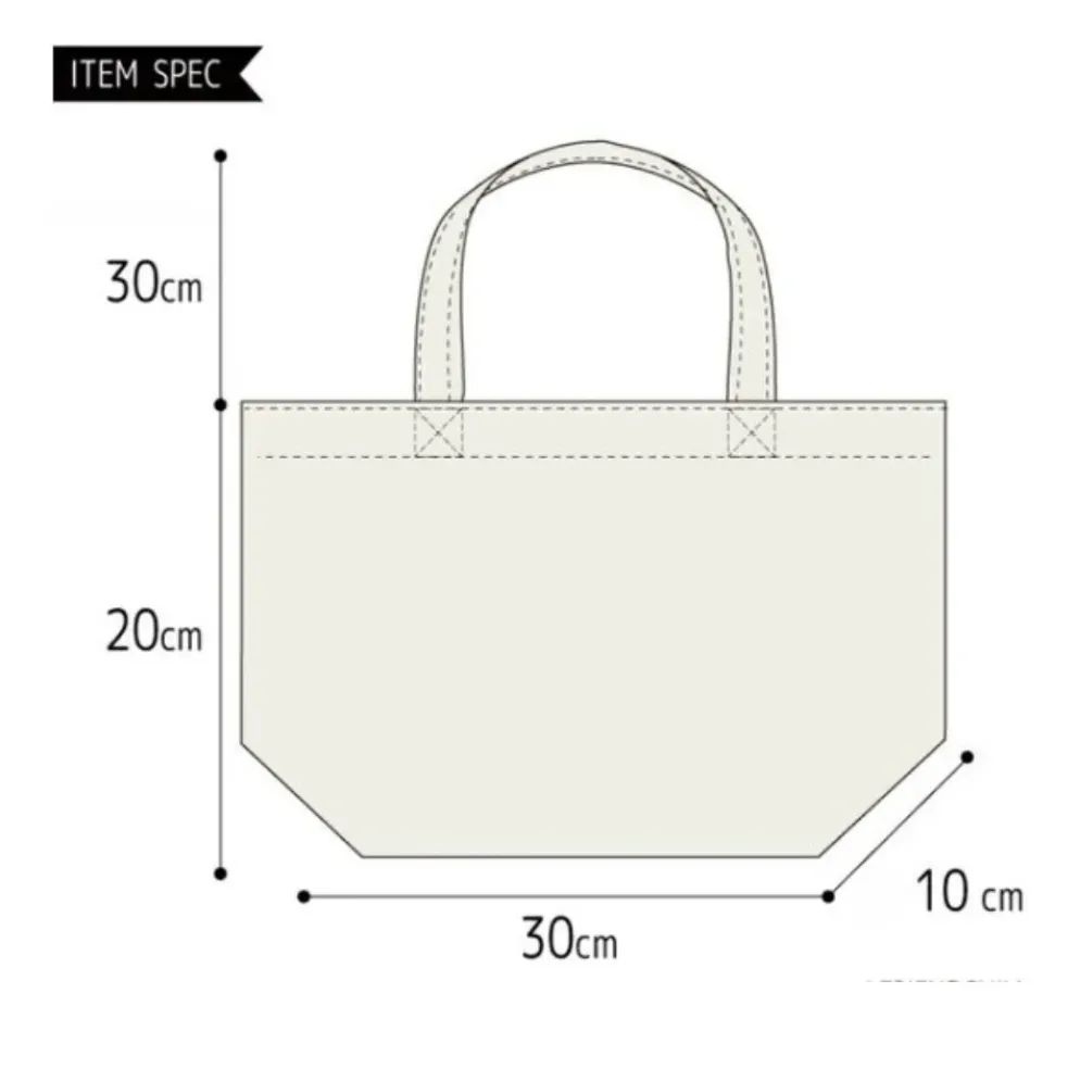 Fujiya Peko-chan Canvas MINI Tote Bag