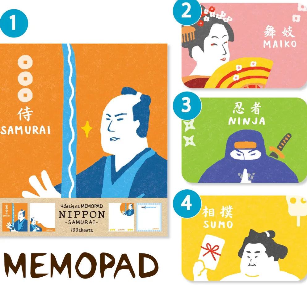 Furukawa Shiko Memo Pad - Nippon