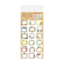 Furukawa Watashi Biyori Transparent Planner Stickers
