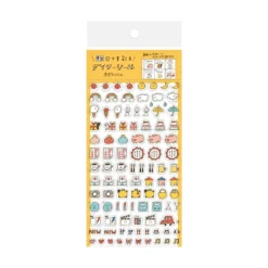 Furukawa Watashi Biyori Transparent Planner Stickers
