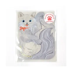 Greeting Life Birthday Birthday Gyukyu Neko Card